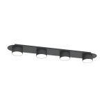 Emibig Deckenleuchte Diaz Stahl Schwarz | Geeignet für 4x GX53 - Max 12W