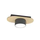 Emibig Deckenleuchte Diaz Stahl Schwarz | Geeignet für 1x GX53 - Max 12W